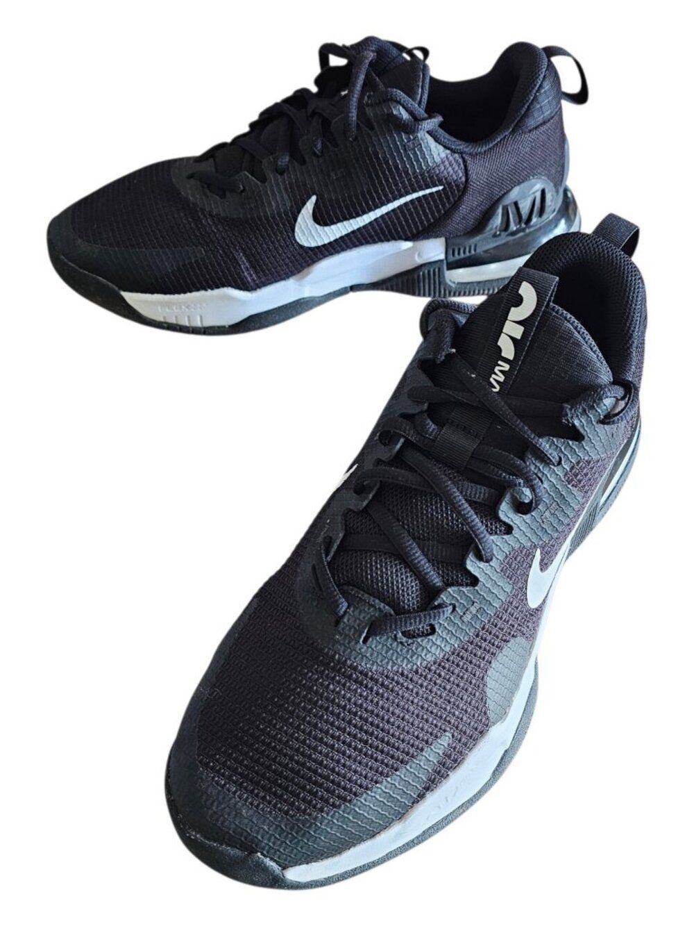 Nike Air Max Alpha Trainer 5 Men's Size 9 Black White Training Gym Shoes - Picture 3 of 9